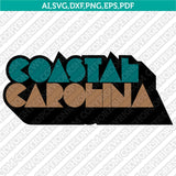 Coastal Carolina Chanticleers SVG Bundle | NCAA College Vector Cricut