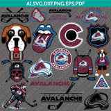 Colorado Avalanche SVG Logo Vector File for Cricut & Silhouette
