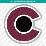 Colorado Avalanche SVG Logo Vector File for Cricut & Silhouette