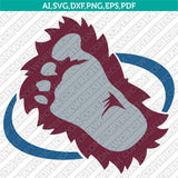 Colorado Avalanche SVG Logo Vector File for Cricut & Silhouette