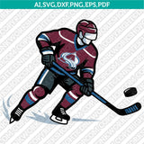 Colorado Avalanche SVG Logo Vector File for Cricut & Silhouette