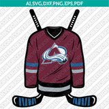 Colorado Avalanche SVG Logo Vector File for Cricut & Silhouette