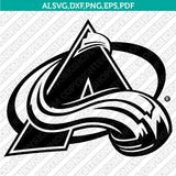 Colorado Avalanche SVG Logo Vector File for Cricut & Silhouette