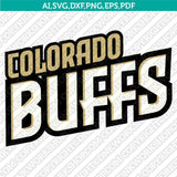 Colorado Buffaloes SVG Bundle | NCAA College Vector Cricut