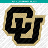 Colorado Buffaloes SVG Bundle | NCAA College Vector Cricut