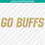 Colorado Buffaloes SVG Bundle | NCAA College Vector Cricut