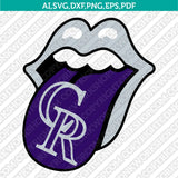 Colorado Rockies SVG Bundle – MLB Baseball Logo Vector Cricut