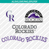 Colorado Rockies Logo SVG | MLB Vector Cricut PNG