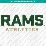  Colorado State Rams SVG Bundle | NCAA College Vector Cricut