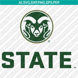  Colorado State Rams SVG Bundle | NCAA College Vector Cricut