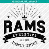  Colorado State Rams SVG Bundle | NCAA College Vector Cricut
