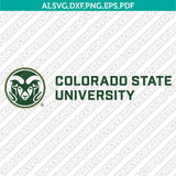  Colorado State Rams SVG Bundle | NCAA College Vector Cricut