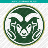  Colorado State Rams SVG Bundle | NCAA College Vector Cricut