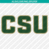  Colorado State Rams SVG Bundle | NCAA College Vector Cricut