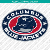 Columbus Blue Jackets SVG Bundle – NHL Hockey Logo Vector Cricut