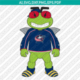Columbus Blue Jackets SVG Bundle – NHL Hockey Logo Vector Cricut