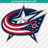 Columbus Blue Jackets SVG Bundle – NHL Hockey Logo Vector Cricut