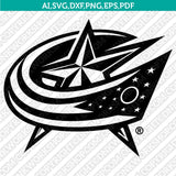 Columbus Blue Jackets SVG Bundle – NHL Hockey Logo Vector Cricut