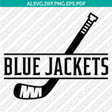 Columbus Blue Jackets SVG Bundle – NHL Hockey Logo Vector Cricut