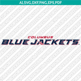 Columbus Blue Jackets SVG Bundle – NHL Hockey Logo Vector Cricut