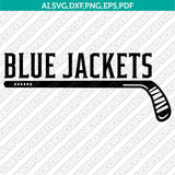 Columbus Blue Jackets SVG Bundle – NHL Hockey Logo Vector Cricut