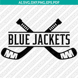 Columbus Blue Jackets SVG Bundle – NHL Hockey Logo Vector Cricut