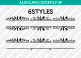 Cooking Kitchen Monogram Frame SVG Cut File Cricut Vector Sticker Decal Silhouette Cameo Dxf PNG Eps