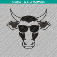 Cow Farm Embroidery Design - 6 Sizes - INSTANT DOWNLOAD