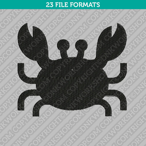 Crab Embroidery Design Animal - 5 Sizes - INSTANT DOWNLOAD