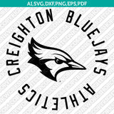 Creighton Bluejays Logo SVG Bundle | NCAA College Vector Cricut