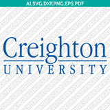 Creighton Bluejays Logo SVG Bundle | NCAA College Vector Cricut