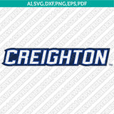 Creighton Bluejays Logo SVG Bundle | NCAA College Vector Cricut