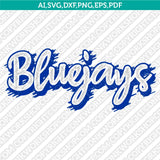 Creighton Bluejays Logo SVG Bundle | NCAA College Vector Cricut