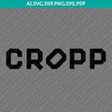 Cropp Logo SVG Vector PNG