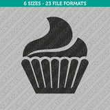 Cupcake Machine Embroidery Design - 6 Sizes - INSTANT DOWNLOAD