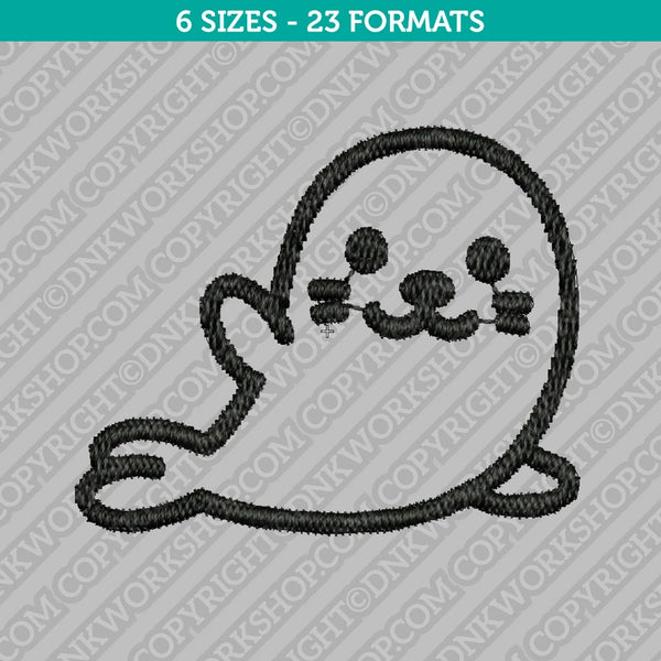 Cute Baby Seal Embroidery Design - 6 Sizes - INSTANT DOWNLOAD