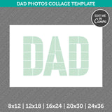 Dad Photos Collage Template