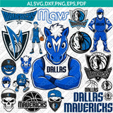 Dallas Mavericks Logo SVG | NBA Vector Cricut & Silhouette