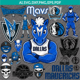 Dallas Mavericks Logo SVG | NBA Vector Cricut & Silhouette