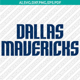 Dallas Mavericks Logo SVG | NBA Vector Cricut & Silhouette