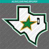 Dallas Stars Logo SVG Vector File for Cricut & Silhouette