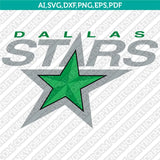 Dallas Stars Logo SVG Vector File for Cricut & Silhouette