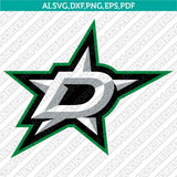 Dallas Stars Logo SVG Vector File for Cricut & Silhouette