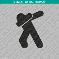 Dap Symbol Embroidery Design - 6 Sizes - INSTANT DOWNLOAD