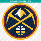 Denver Nuggets Logo SVG | NBA Vector Cricut Silhouette