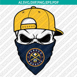 Denver Nuggets Logo SVG | NBA Vector Cricut Silhouette