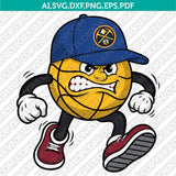 Denver Nuggets Logo SVG | NBA Vector Cricut Silhouette