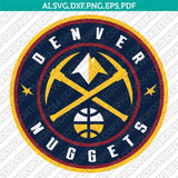Denver Nuggets Logo SVG | NBA Vector Cricut Silhouette