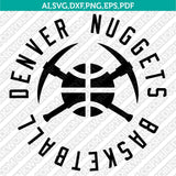 Denver Nuggets Logo SVG | NBA Vector Cricut Silhouette