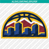 Denver Nuggets Logo SVG | NBA Vector Cricut Silhouette